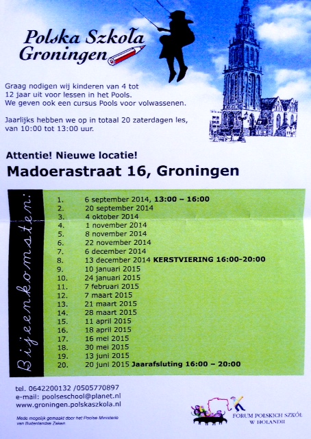Rooster Polska Szkoła Groningen 2014-2015-page-1